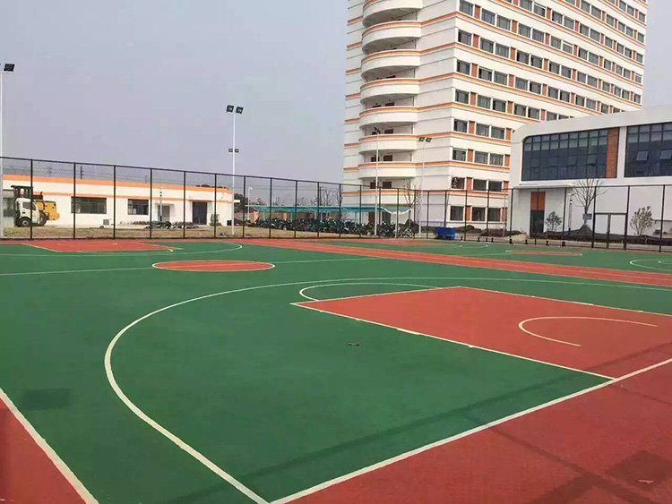客户篮球场案例