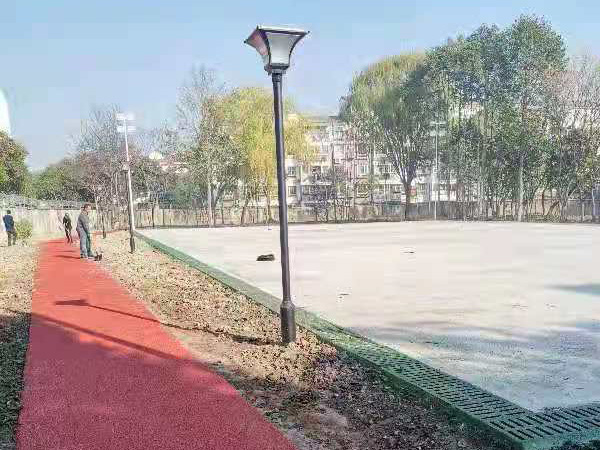 上海某部队塑胶跑道案例
